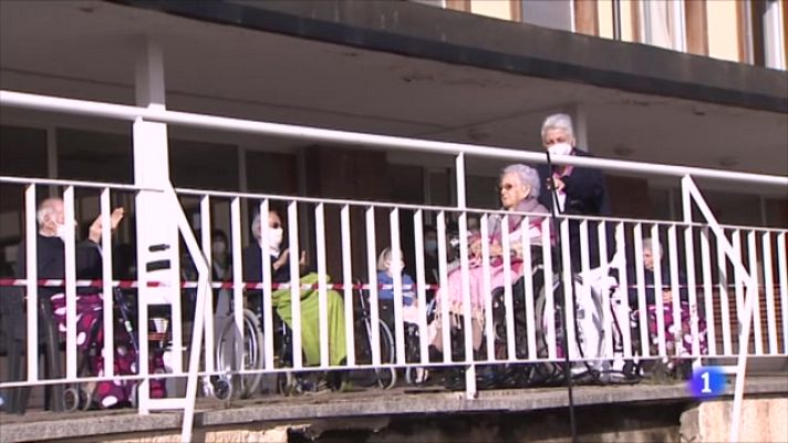 Telediario 1 - Los 105 años de Lucía