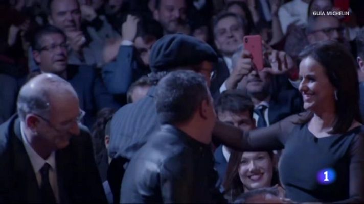 Telediario 1 - Presentación de la Guía Michelin 2021