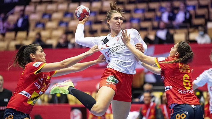Europeo Femenino de Balonmano - Campeonato de Europa femenino. 2ª fase: Dinamarca - España