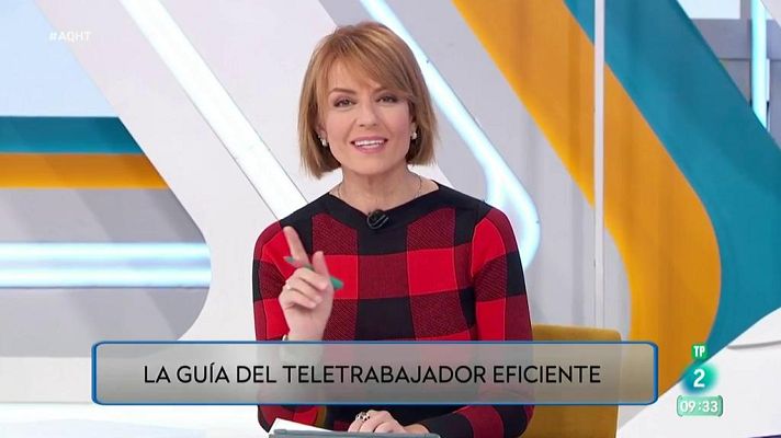 Aquí hay trabajo - Guía del Teletrabajador Eficiente