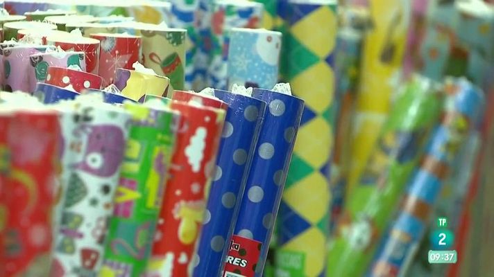 Aquí hay trabajo - La meca del papel de regalo