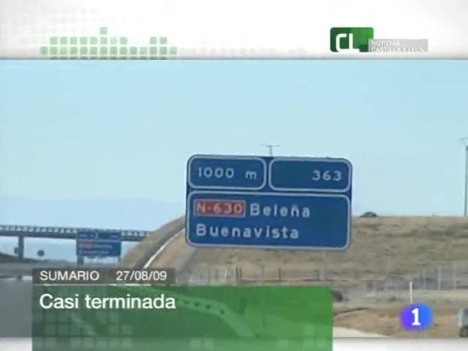 Noticias de Castilla y León. Informativo Territorial de Castilla y León.(27/08/09)