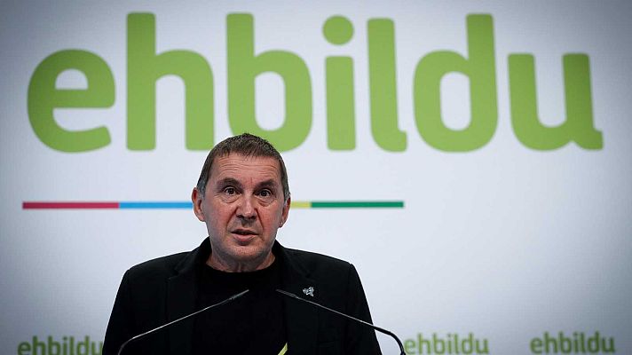 Telediario 1 - Arnaldo Otegi asegura estar frente a una persecución del Estado