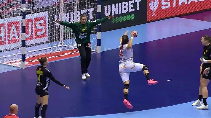 Europeo Femenino de Balonmano - Camp. de Europa femenino. 2ª fase: Montenegro - España