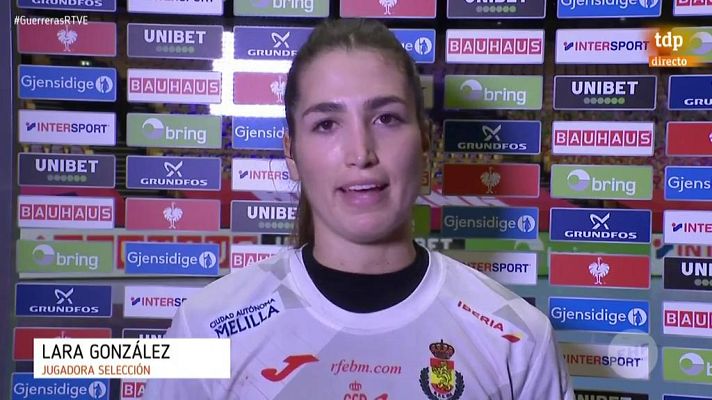  - Europeo de balonmano | Lara González: "Hemos luchado hasta el final"