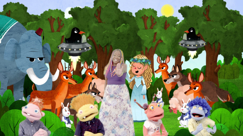 Lunnis de Leyenda - Videclip - El cazador y la anjana - RTVE.es - Lunnis | Ver