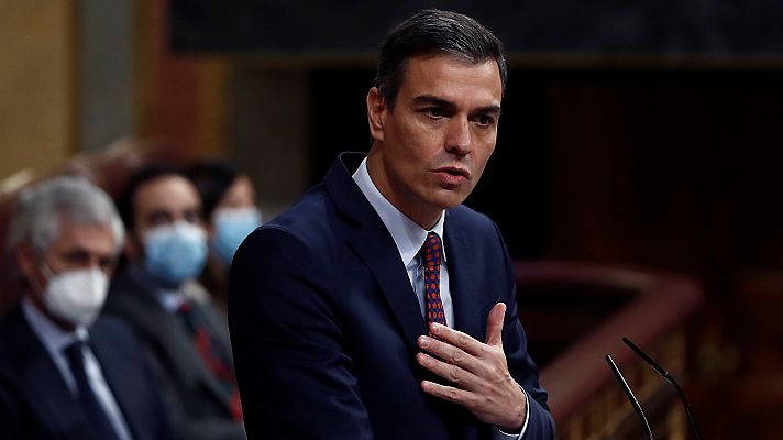 Especiales informativos - Sánchez alerta sobre el aumento de contagios: "Solo de nosotros depende no abrir la puerta a la tercera ola en Navidad"