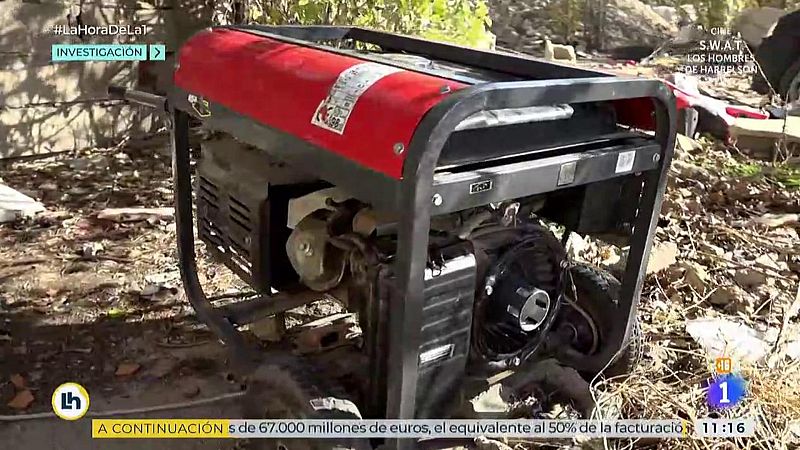 Vivir sin luz en la Cañada Real