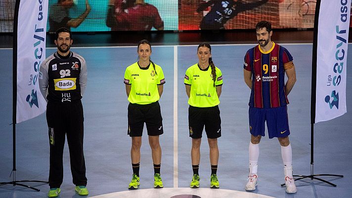 Balonmano - Lorena García y Tania Rodríguez, primeras pareja de árbitras en dirigir un partido de Liga Asobal