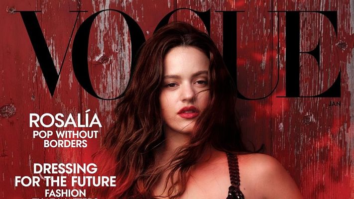 Telediario 1 - Rosalía es la portada de Vogue del próximo mes de enero en Estados Unidos