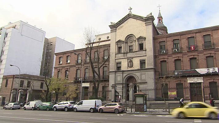 Telediario 1 - Los restos de Calderón de la Barca comienzan a buscarse mediante georradar