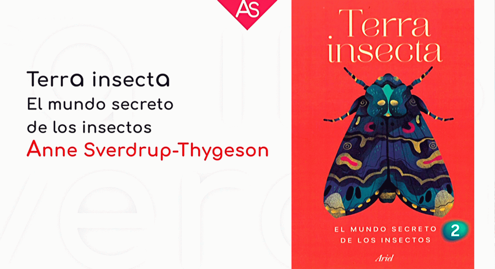 La aventura del saber Terra insecta Anne Sverdrup-Thygueson Ciencias de la Vida.ensayo #AventuraSaberLibros