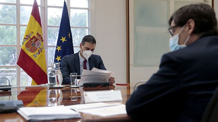 Telediario 1 - El Supremo inadmite las denuncias contra el Gobierno por la gestión de la pandemia