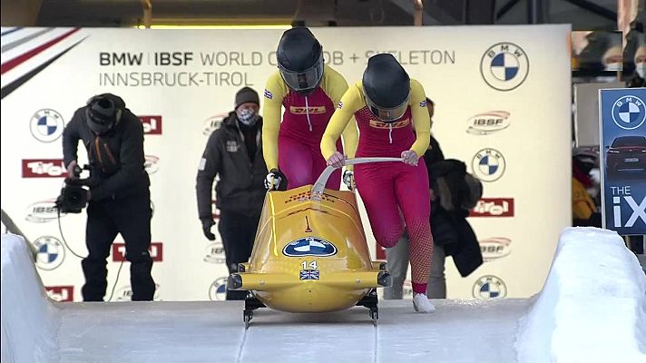 Deportes de hielo - Bobsleigh A2 femenino - Copa del mundo 2ª manga