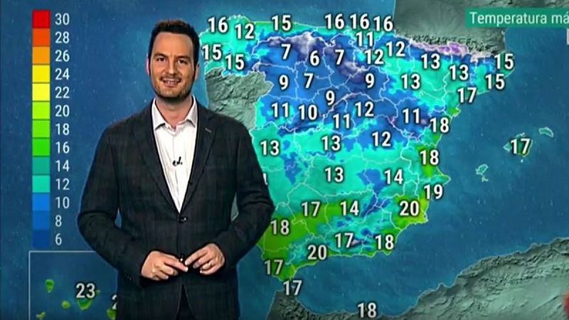 El tiempo - Estabilidad pese a la entrada de un nuevo frente por el noroeste - Ver ahora