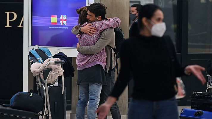 Telediario 1 - Incertidumbre entre los españoles en el Reino Unido