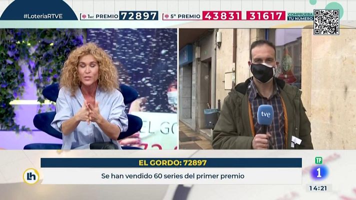 La hora de La 1 - Fiesta en Boñar, León: 4,8 millones del Gordo de la Lotería