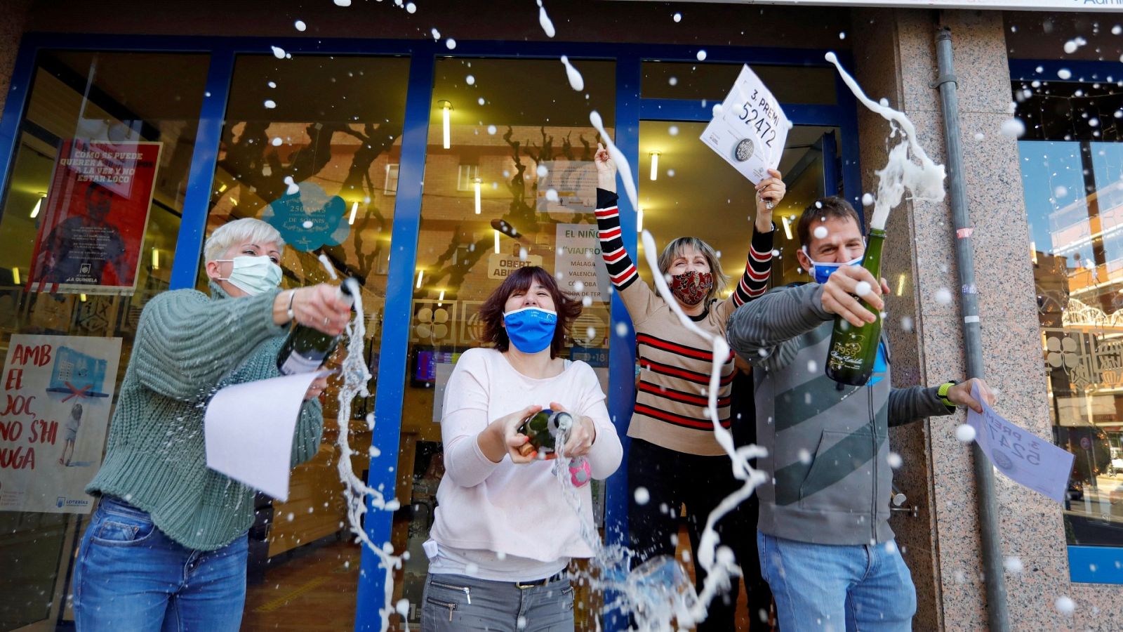 Cómo cobrar y custodiar un décimo premiado de la Lotería