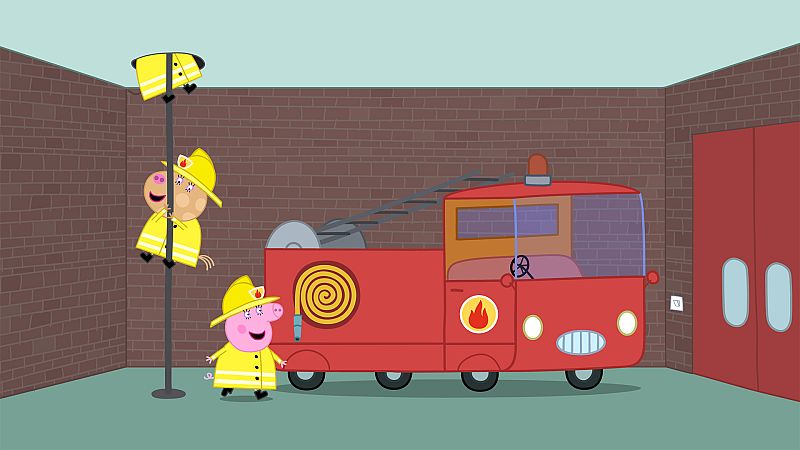 Peppa Pig en inglés - Fire station practice - RTVE.es - Peppa Pig en inglés | Watch