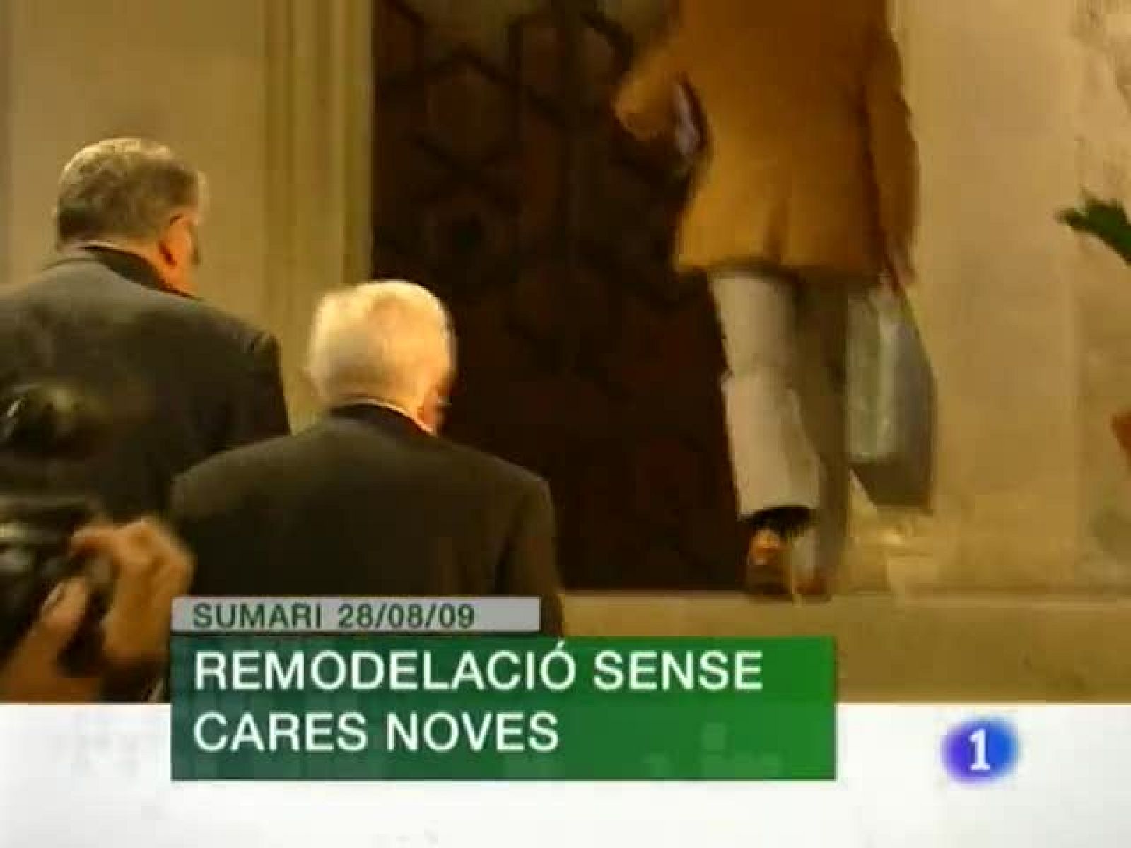 L'Informatiu. Informativo Territorial de la C.Valenciana (28/08/09)