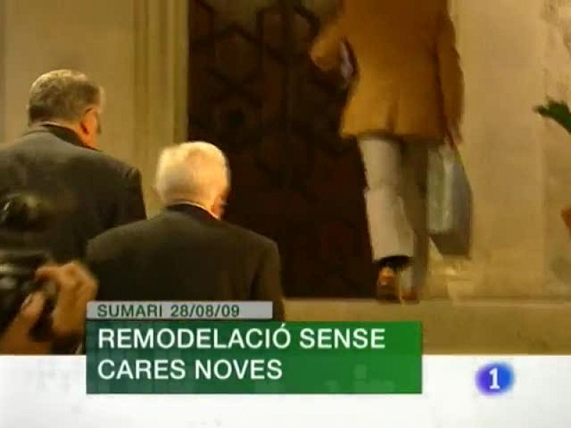 L'Informatiu. Informativo Territorial de la C.Valenciana (28/08/09)