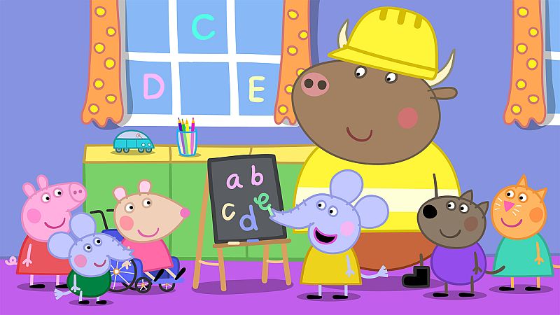 Peppa Pig en inglés - Mr. Bull the teacher - RTVE.es - Peppa Pig en inglés | Watch