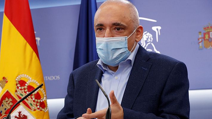 La hora de La 1 - Simancas (PSOE) niega que haya una 'ley de la Corona' "muy avanzada": "La Corona está perfectamente regulada"