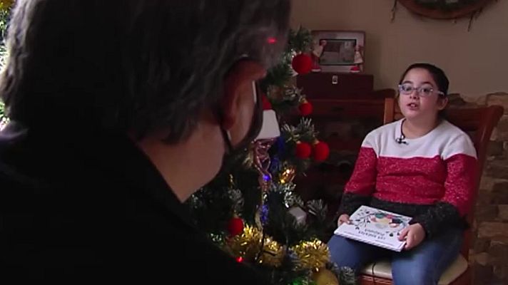 Telediario 1 - 'Los Abrazos Perdidos', el confinamiento visto por una niña de 9 años