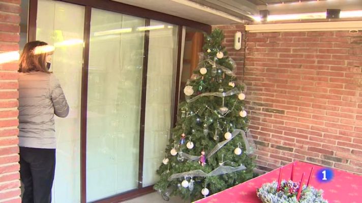 Telediario 1 - Crecen las ventas de estufas de exterior