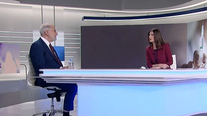 Especiales informativos - Luis Enjuanes, del CSIC: con una inmunidad del 70% "el virus acaba desapareciendo por si solo"