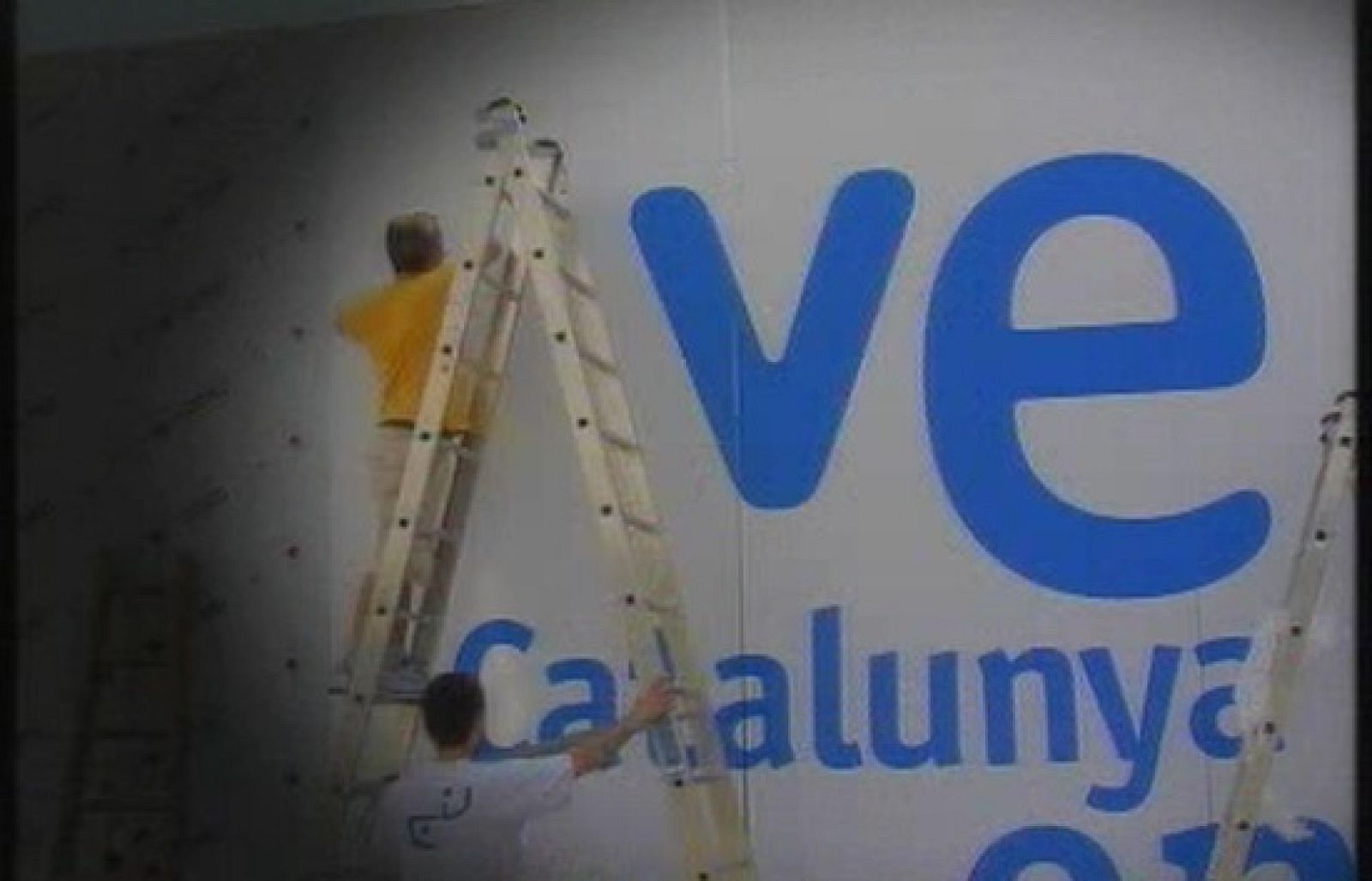 Making.off  del muntatge de la carpa de TVE Catalunya en ruta - 50! anys | Veure