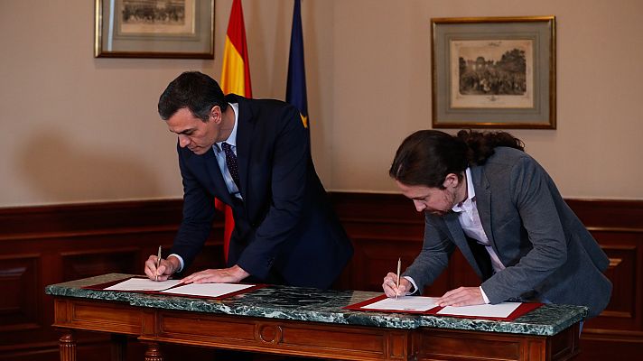 La hora de La 1 - Momentos tensos en el Gobierno de coalición con una mirada d