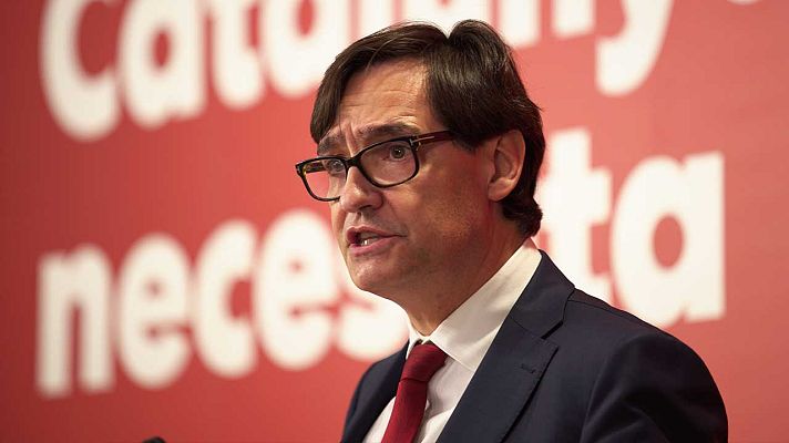 L'Informatiu - Salvador Illa diu estar "preparat per presidir la Generalitat", amb l'aval de Miquel Iceta