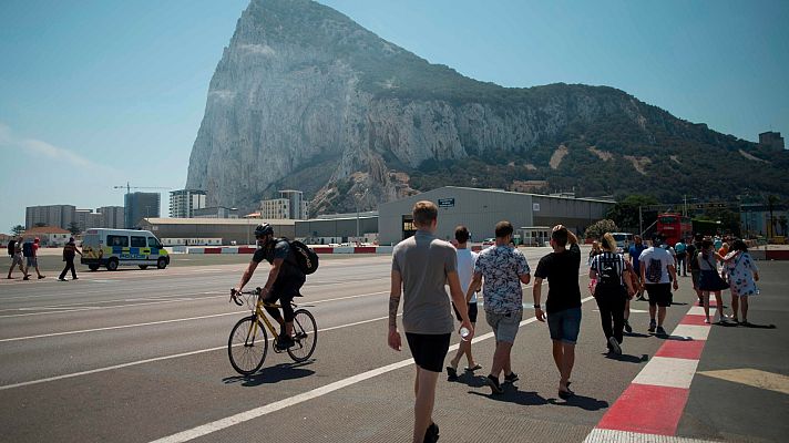 Telediario 1 - Gibraltar: Principio de acuerdo entre España y Reino Unido