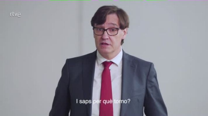 L'Informatiu - El candidat del PSC a la presidència de la Generalitat, Salvador Illa, presenta la campanya 'Torna Catalunya'