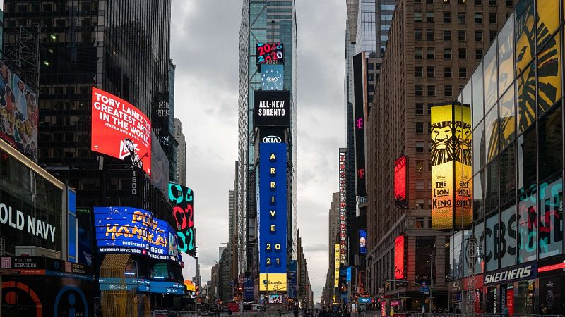 Coronavirus| La célebre bola de Times Square despedirá sin público el año de la pandemia- RTVE.es | Ver