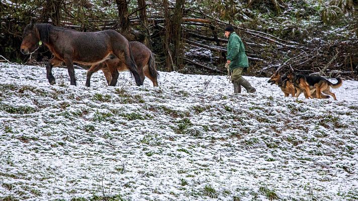El tiempo - Nevadas y temperaturas más bajas de lo normal para esta época del año
