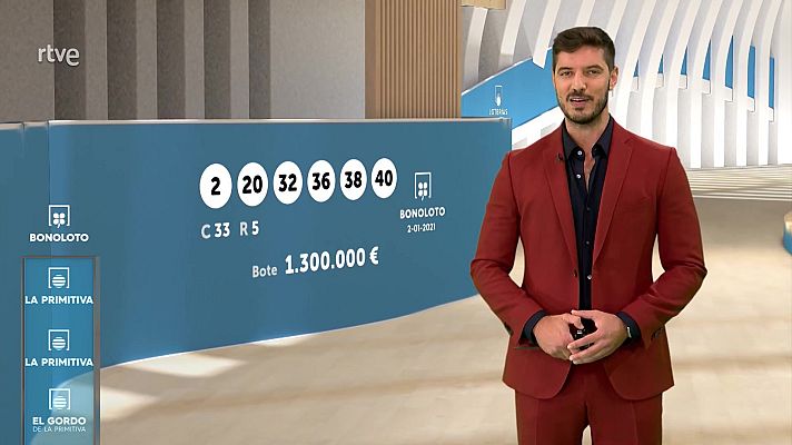 Loterías - Bonoloto+Primitiva - 02/01/21