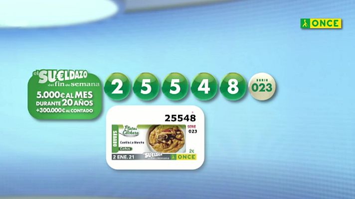 Sorteos ONCE - Sorteo ONCE - 02/01/21