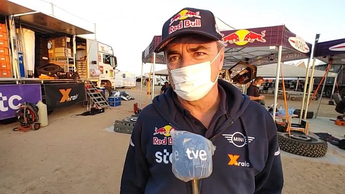 Dakar - Dakar 2021 | Carlos Sainz: "Los problemas del coche ya están solucionados para este martes"