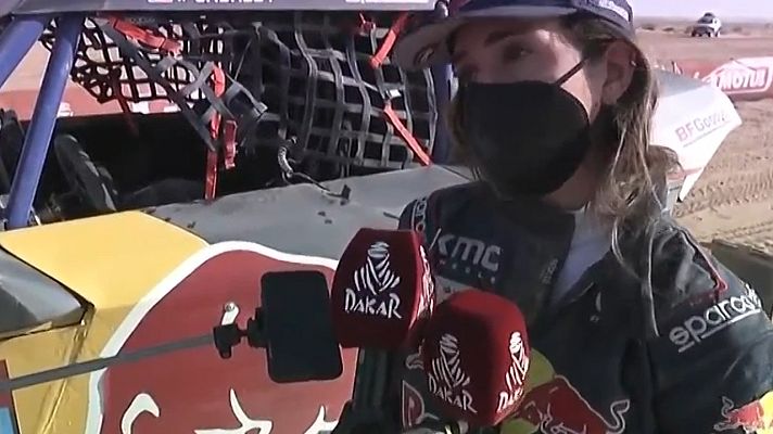 Dakar - Dakar 2021 | Cristina Gutiérrez: " Hemos podido recuperar en la parte final"