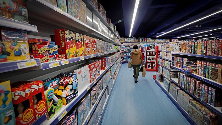 Telediario 1 - Las jugueterías confían sus ventas a los Reyes Magos