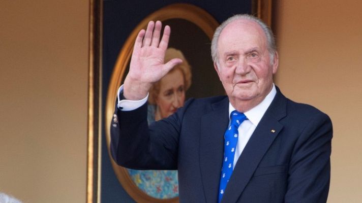 Telediario 1 - El rey Juan Carlos I cumple 83 años