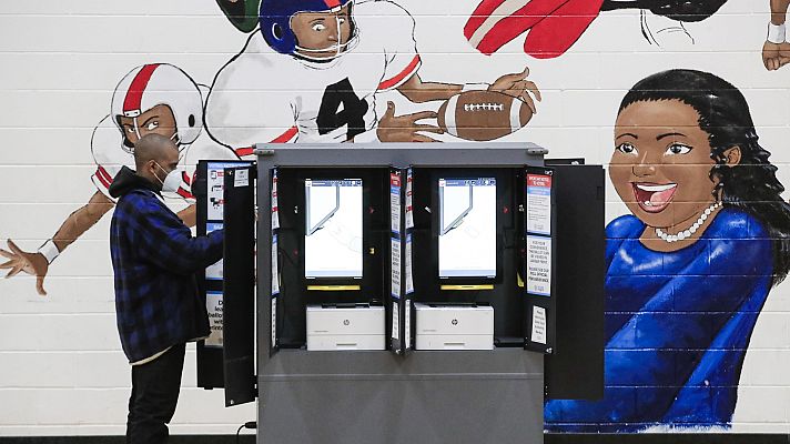 Telediario 1 - Georgia decantará este martes el Senado de EE.UU.