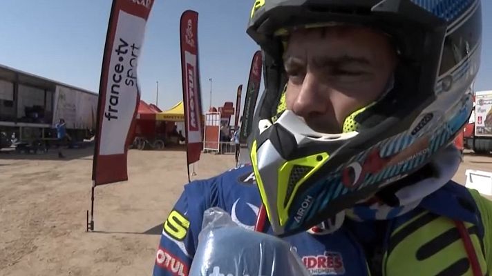 Dakar - Dakar 2021 | Lorenzo Santolino: "Me ha venido bien que Sunderland me alcanzara"