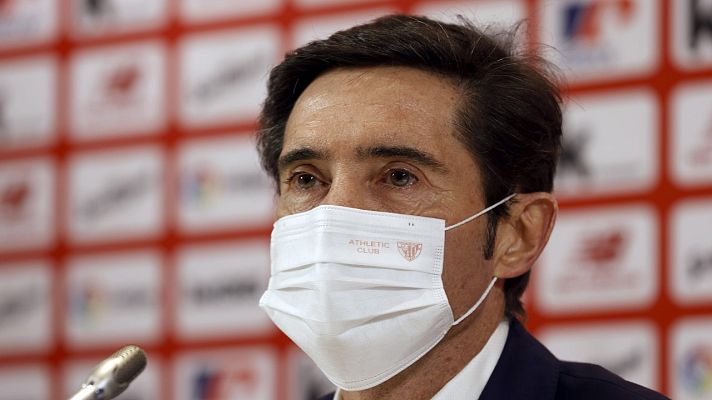 Telediario 1 - Marcelino: "Tengo el convencimiento de que no falté al respecto al Athletic"