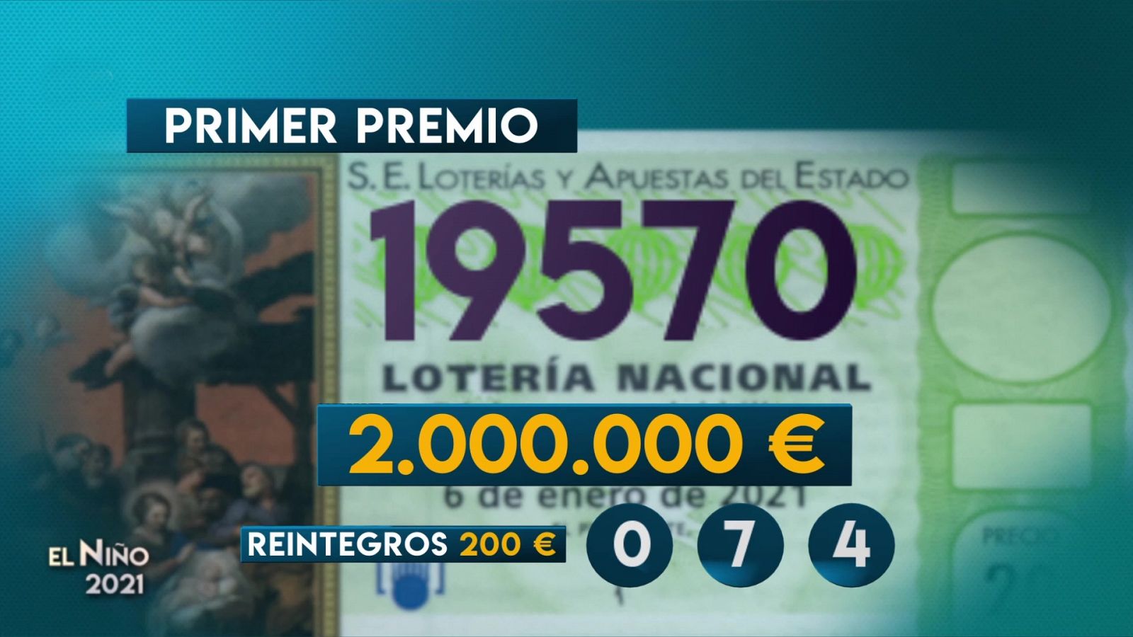 Lotería del Niño 2021 - ver ahora