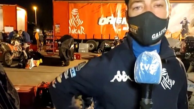 Dakar 2021 | Así ha reanimado Maurizio Guerini al accidentado Santosh en el Dakar