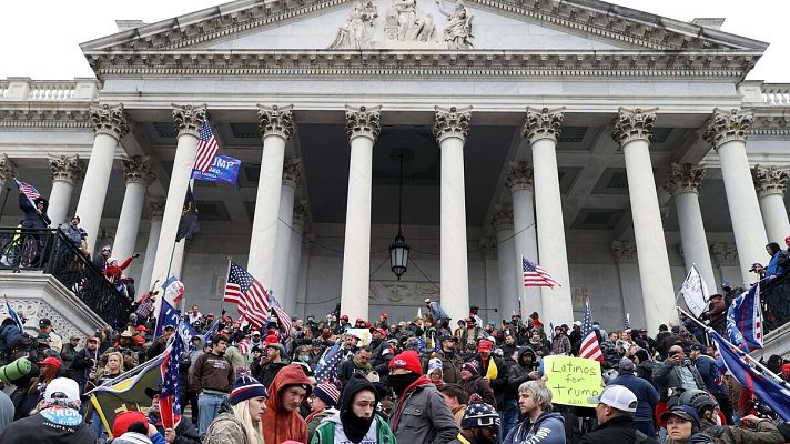 Informativo 24h - Trump pide a los manifestantes "volver a casa" pero insiste en que las elecciones han sido un fraude