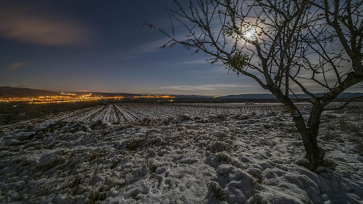 El tiempo - Nevadas en torno al extremo nordeste de Andalucía